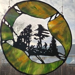 Stained Glass Sculpture